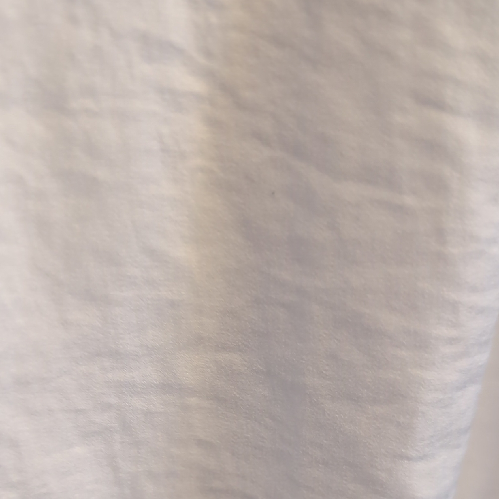 CAbi White Short Sleeve Seaside Top Shoulder Cinch Blouse Ties - Picture 4 of 7